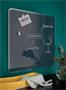 Magnetic glass board, 45x45 cm, LEITZ 