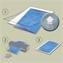 Hot laminating pouch, 100 micron, A4, glossy, with UDT technology, LEITZ