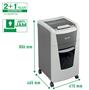 Shredder, microcross cut, 300 sheets, LEITZ 