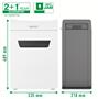 Shredder, cross cut, 10 sheets, LEITZ 