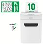 Shredder, cross cut, 10 sheets, LEITZ 