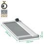 Trimmer, A4, 8 sheets, LEITZ 