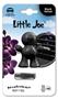 Car air freshener, for air vent, LITTLE JOE "Black Velvet", black