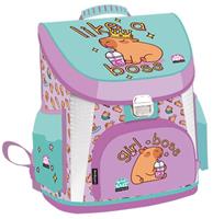 School bag, with zipper, grades 1-2, ICO 