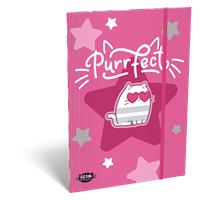 Flap folder with rubberband, cardboard, A5, LIZZYSULI, 