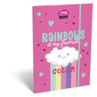 Flap folder with rubberband, cardboard, A4, LIZZYSULI, 