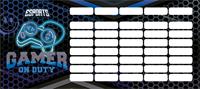 Timetable, for pencil case, double-sided, LIZZYSULI, 