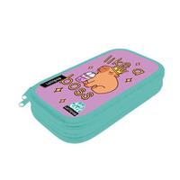 Pencil case, 2-tier, zippered, ICO, 
