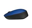 Mouse, wireless, optical, mid-size, USB, LOGITECH 