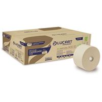 Toilet paper, 2 ply, jumbo roll, 19 cm diameter, Identity Autocut, LUCART 