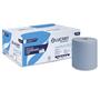 Hand wipes, roll, 2 plies, LUCART "Strong Blue 155 ID", blue
