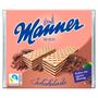 Wafers, chocolate, 75 g, MANNER