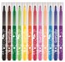 Fibrepen set, washable, MAPED "Harry Potter Kids", 12 assorted colours