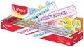 Ruler, plastic, unbreakeble, 20 cm, MAPED 