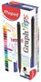 Fineliner, 0,4 mm, MAPED "Graph'Peps", dark purple