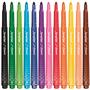 Felt-tip pen set, 3.7 mm, washable, MAPED “Color’Peps Long Life 2”, 12 assorted colors