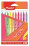 Felt-tip pen set, 2,8 mm, washable, MAPED "Neon", 10 different colours