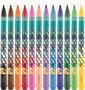Felt-tip pen set, 2.8 mm, washable, MAPED “Dragon”, 12 assorted colors