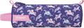 Pencil case, cylinder, zipper, MAPED, unicorn