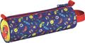 Pencil case, cylinder, zipped, MAPED, skateboard
