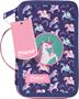 Filled pencil case, double-decker, zippered, MAPED, unicorn