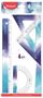 Ruler set, plastic, unbreakable, 4 pieces, MAPED “Arctic”