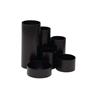 Stationery holder, recycled, MAUL "Tubo", black