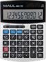 Calculator, desk, 12 digit, MAUL "MBU 700", black