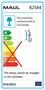 Floor lamp, office, LED, dimmable, MAUL 