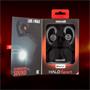 Earphones, wireless, Bluetooth, microphone, LED, MAXELL 