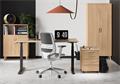 Height adjustable desk, 140x80 cm, MAYAH 