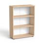 Bookcase, with two shelves, MAYAH "Freedom  SV-07", oak