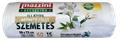 Refuse bag, recycled, tie string, scented, 60 l, 15 pcs, 59x72 cm, 13 µ, MAZZINI, flower scent