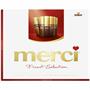 Assortment, 250 g, MERCI, milk and dark chocolate