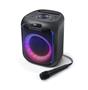 Speaker, party, portable, with microphone, MUSE "M-1803DJ", black