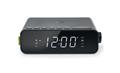 Radio, with clock, with charger, MUSE, "M-175WI", black