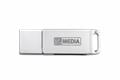 Pendrive, 128GB, USB 3.2 Gen1 + USB-C, aluminium, MYMEDIA 