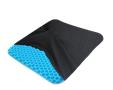 Honeycomb patterned seat cushion
