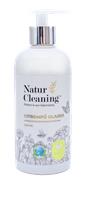 Dishwashing concentrate, scent free and antiallergen, with pump, 500 ml, NATURCLEANING, lemon grass