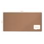 Cork board, 240x120 cm, aluminium frame, NOBO 