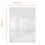 Memo board, acrylic, wall mounted, 60x45 cm, NOBO 