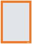 Poster board, wall, A4, plastic frame, 2 pcs, NOBO, orange