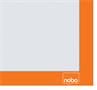 Poster board, wall, A4, plastic frame, 2 pcs, NOBO, orange