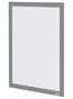 Poster board, wall, A4, plastic frame, 2 pcs, NOBO, silver