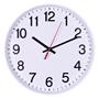 Wall clock, 30 cm, OFFICE PRODUCTS, white frame