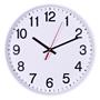 Wall clock, 34 cm, OFFICE PRODUCTS, white frame