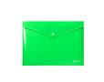 Document holder bag, A4, PP, snap, PANTA PLAST, neon green