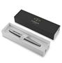 Fountain pen, silver clip, silver pen body, PARKER "Royal Jotter"
