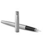 Fountain pen, silver clip, silver pen body, PARKER 