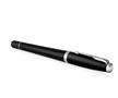 Fountain pen, silver colour clip, matte black barrel, PARKER 
